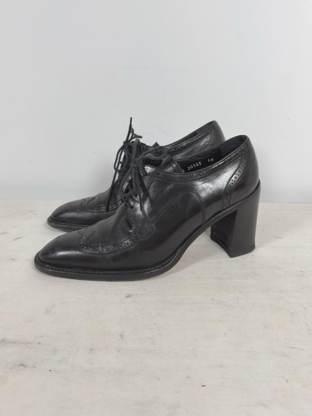 Oxford Heeled Shoes
